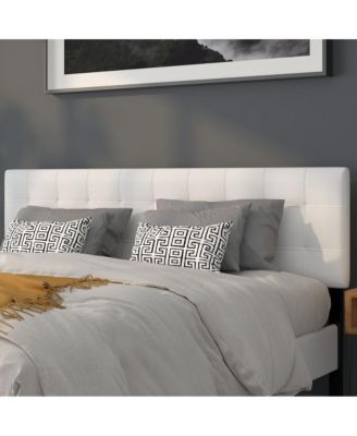 Quilted Tufted King Upholstered Headboard