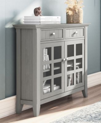 Acadian 36" Solid Wood Entryway Storage Cabinet