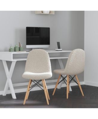 Set Of 2 Lyon Accent Chairs, Modern Accent Chair For Bedroom, Entryway, And Living Room