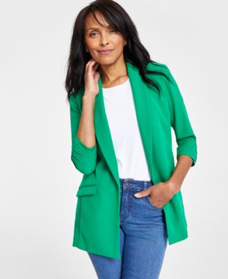 I.N.C. International Concepts - 3/4-Sleeve Blazer, Created for Macy's