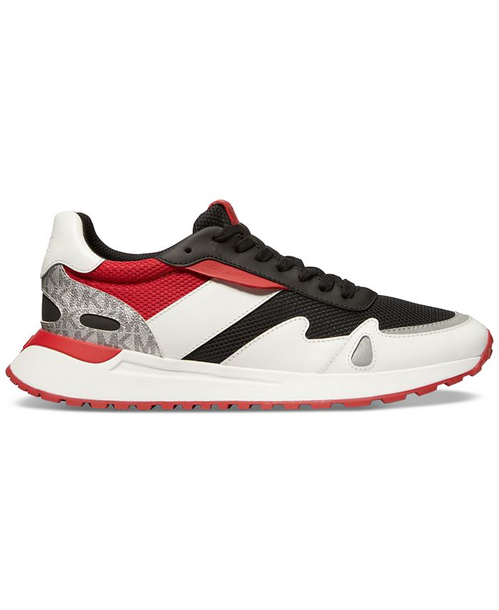 michael kors mixed media sneakers