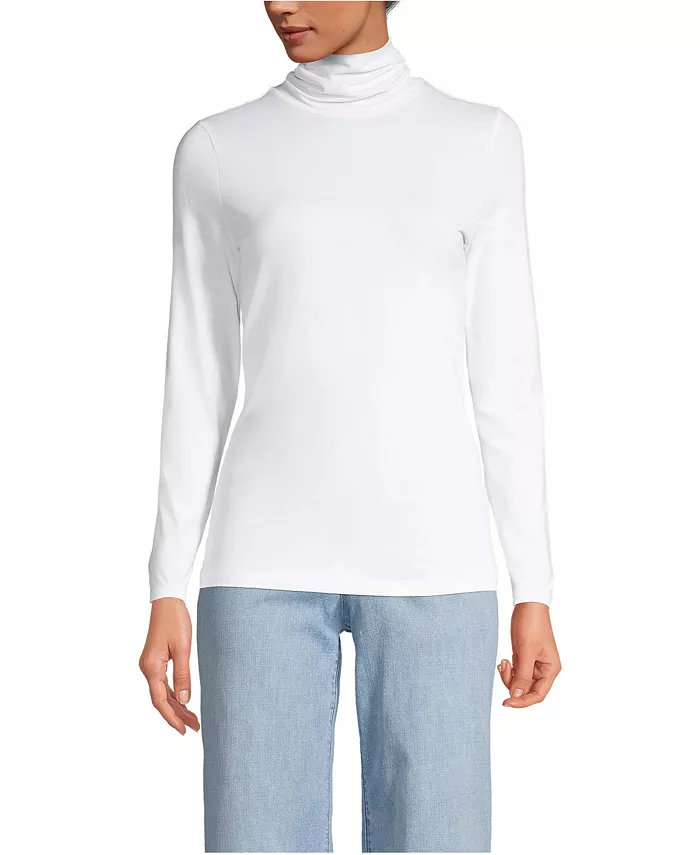 Women's Lightweight Jersey Long Sleeve Turtleneck