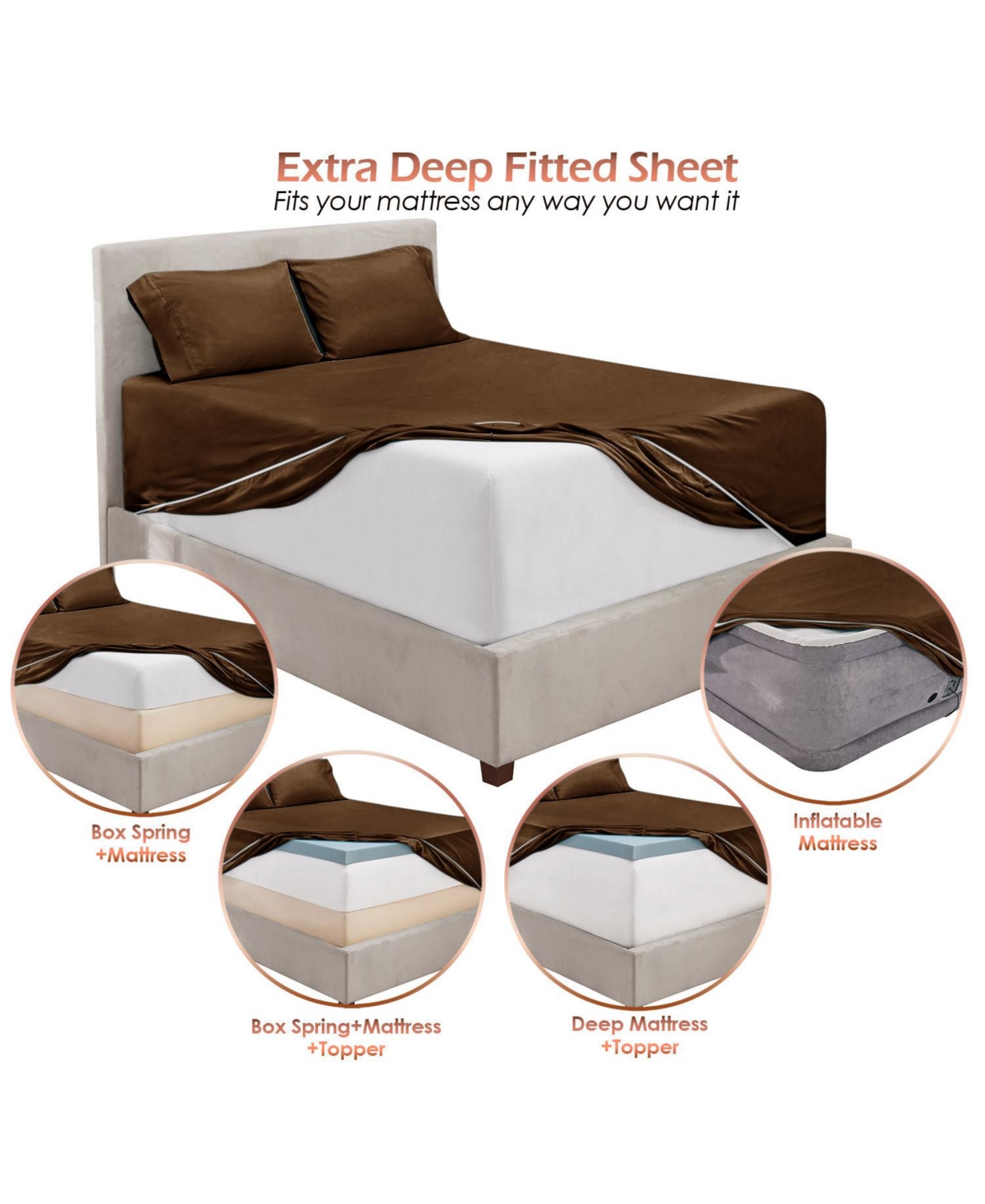 Empyrean Bedding Ultra Soft Extra Deep 18