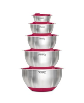 Viking 10 Pc Stainless Steel Mixing Bowl Set - Macy's
