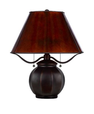 19.5" Height Metal and Resin Table Lamp