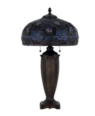 26" Height Metal and Resin Table Lamp