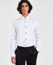 Macys mens casual button down shirts top