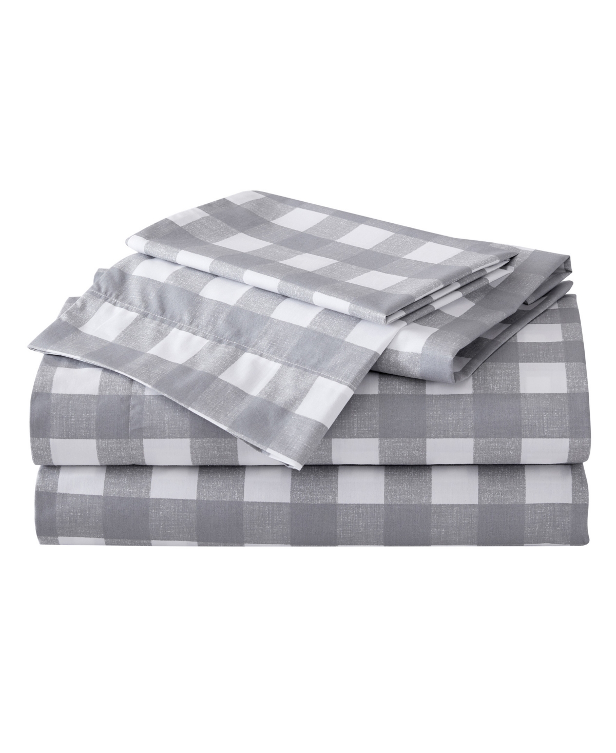Eddie Bauer Printed 100% Cotton Percale 4-pc. Sheet Set, Full In Lakehouse Plaid
