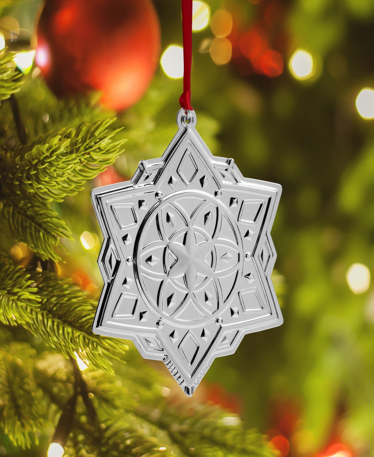 Shop Wallace 2023 Silver Plated Snowflake Ornament, 3rd Edition