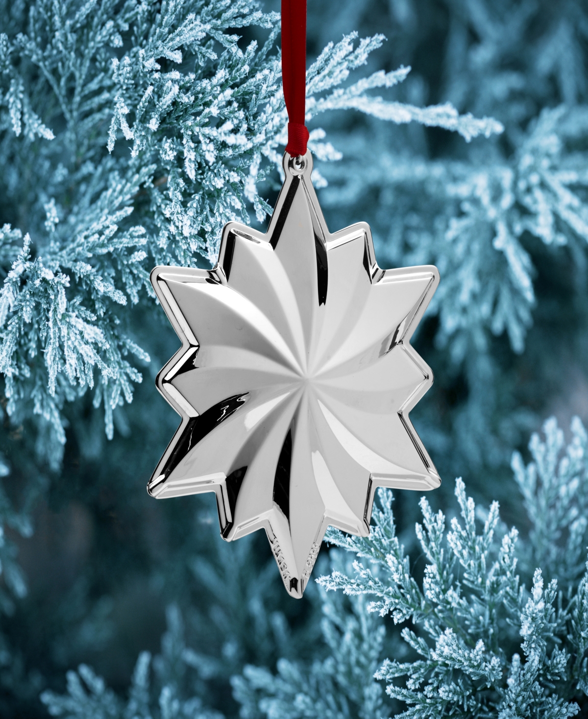 Shop Mikasa 2023 Silver Plated Star Ornament, 2nd Edition