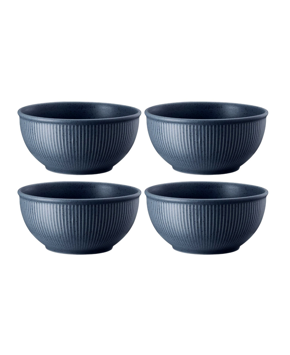 Clay Set of 4 Cereal Bowls, Service for 4 - Sky Blue
