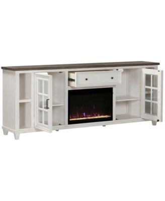 84  Dawnwood 2PC TV Console Set (84 Console and Fireplace)