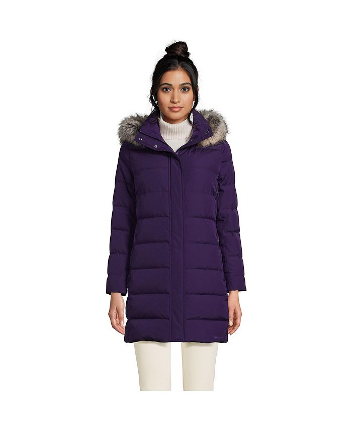 Lands' End Women's Petite Down Winter Coat Macy's