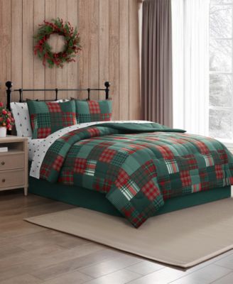 Holiday Patchwork 8-Pc. Comforter Set