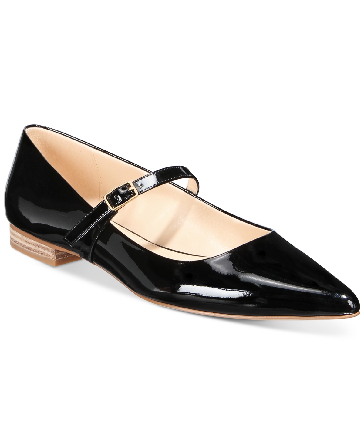 Women's Kyra Luxurious Slip-on Mary-Jane Flats - Black