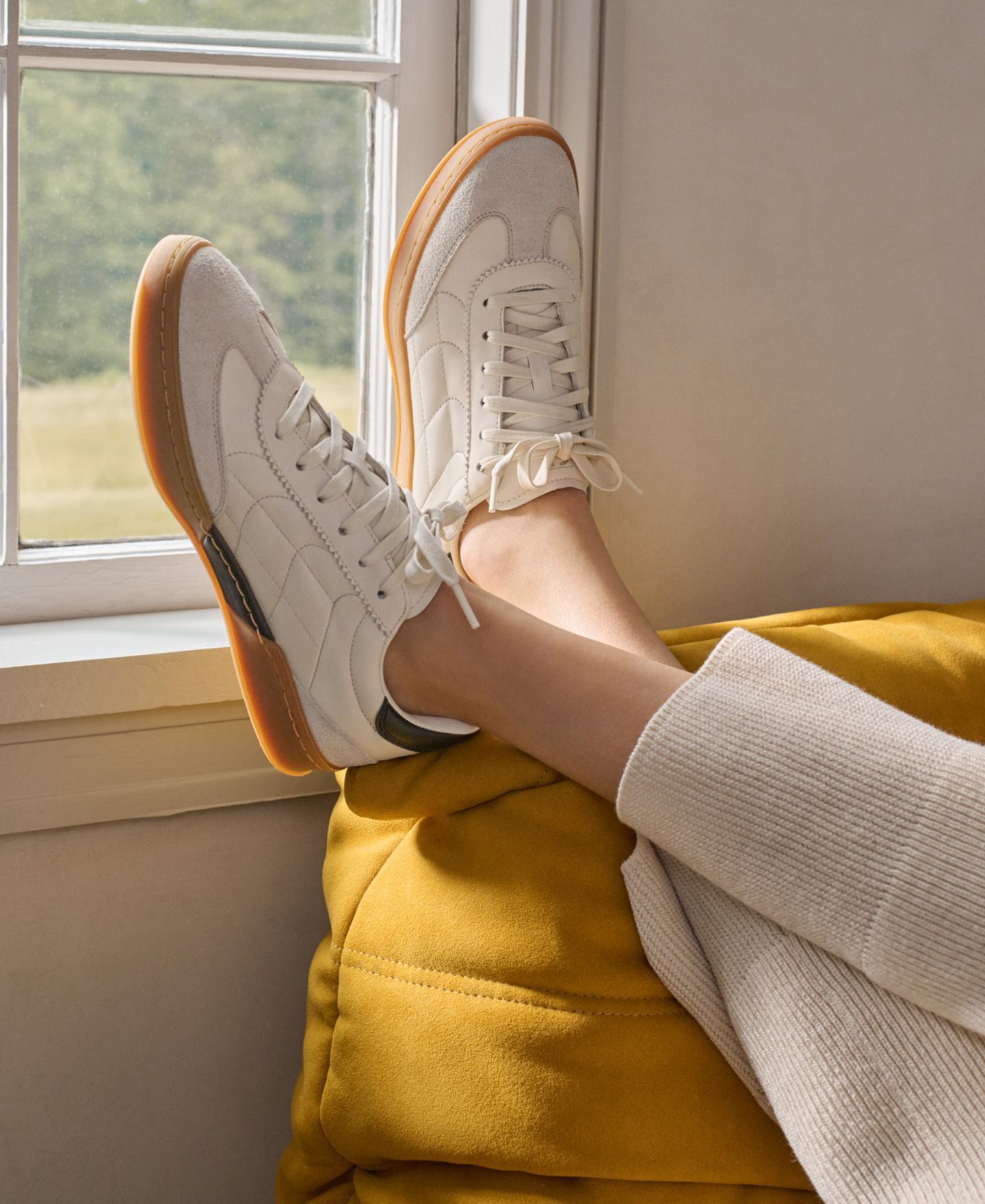 Женские кроссовки Cole Haan GrandprØ Breakaway Lace-Up Low-Top, цвет: Молочный — фото 8