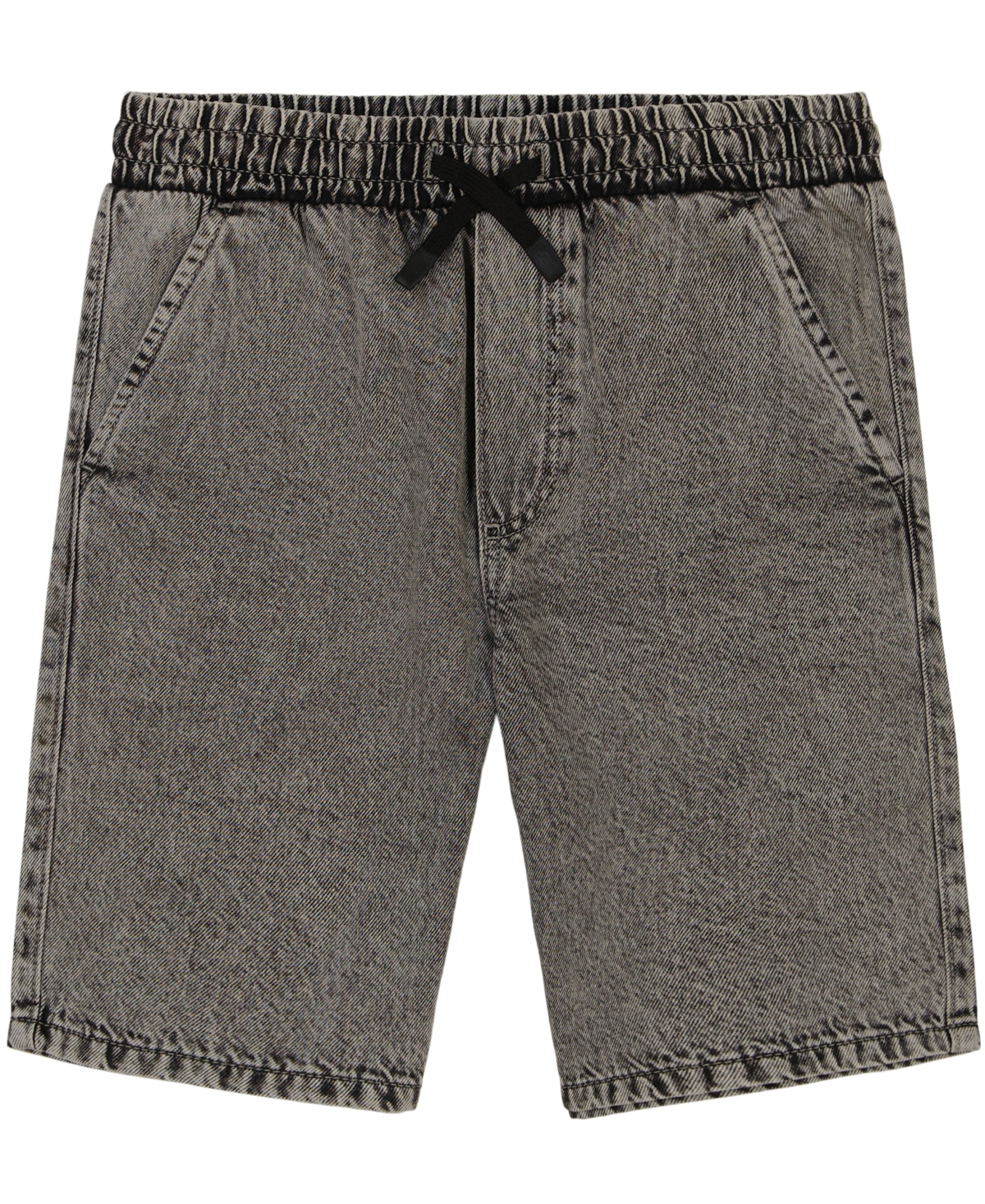 Calvin Klein Kids' Big Boys Easy Denim Shorts In Gray Denim