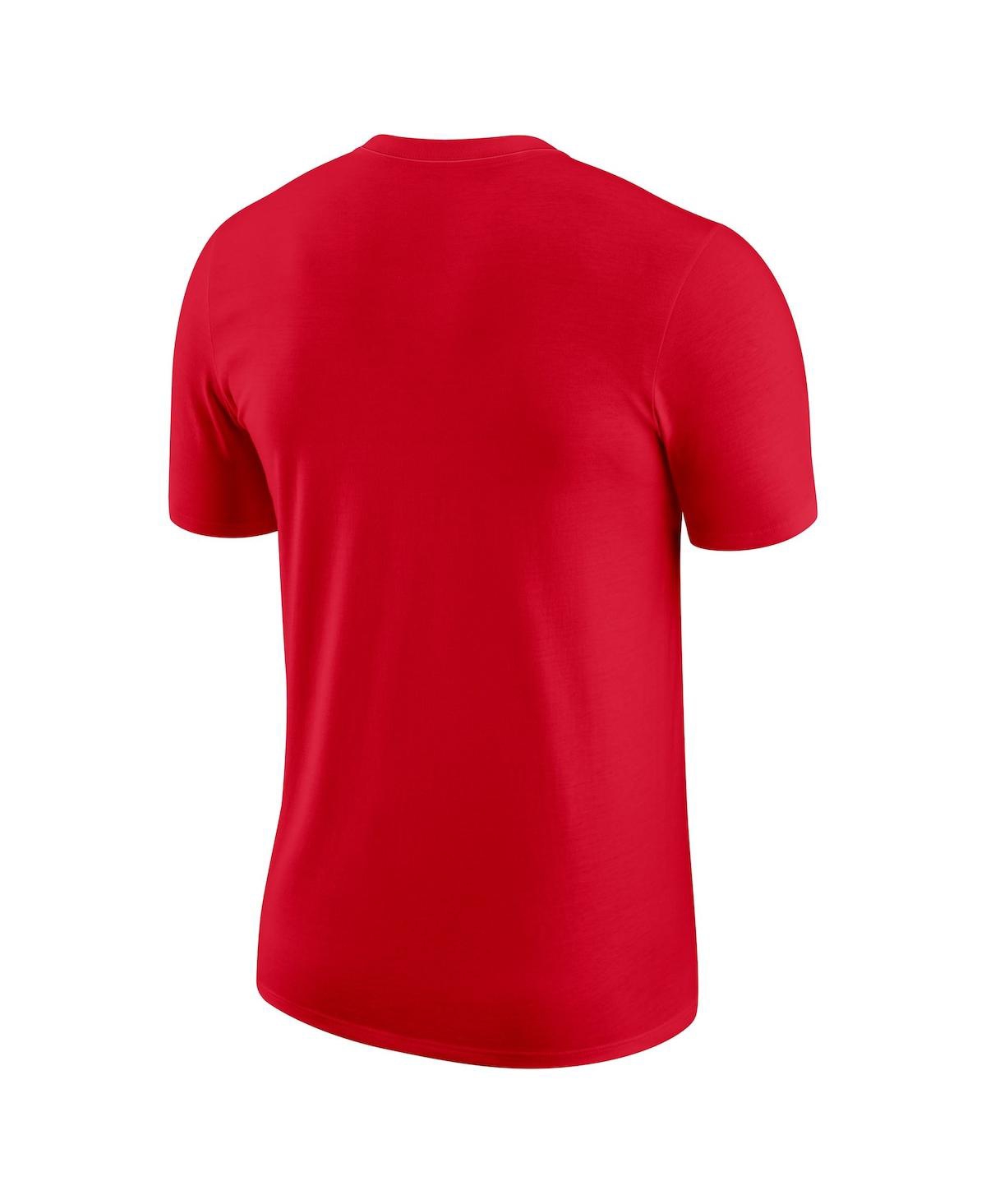 Shop Nike Men's  Red Georgia Bulldogs Wordmark Stadium T-shirt