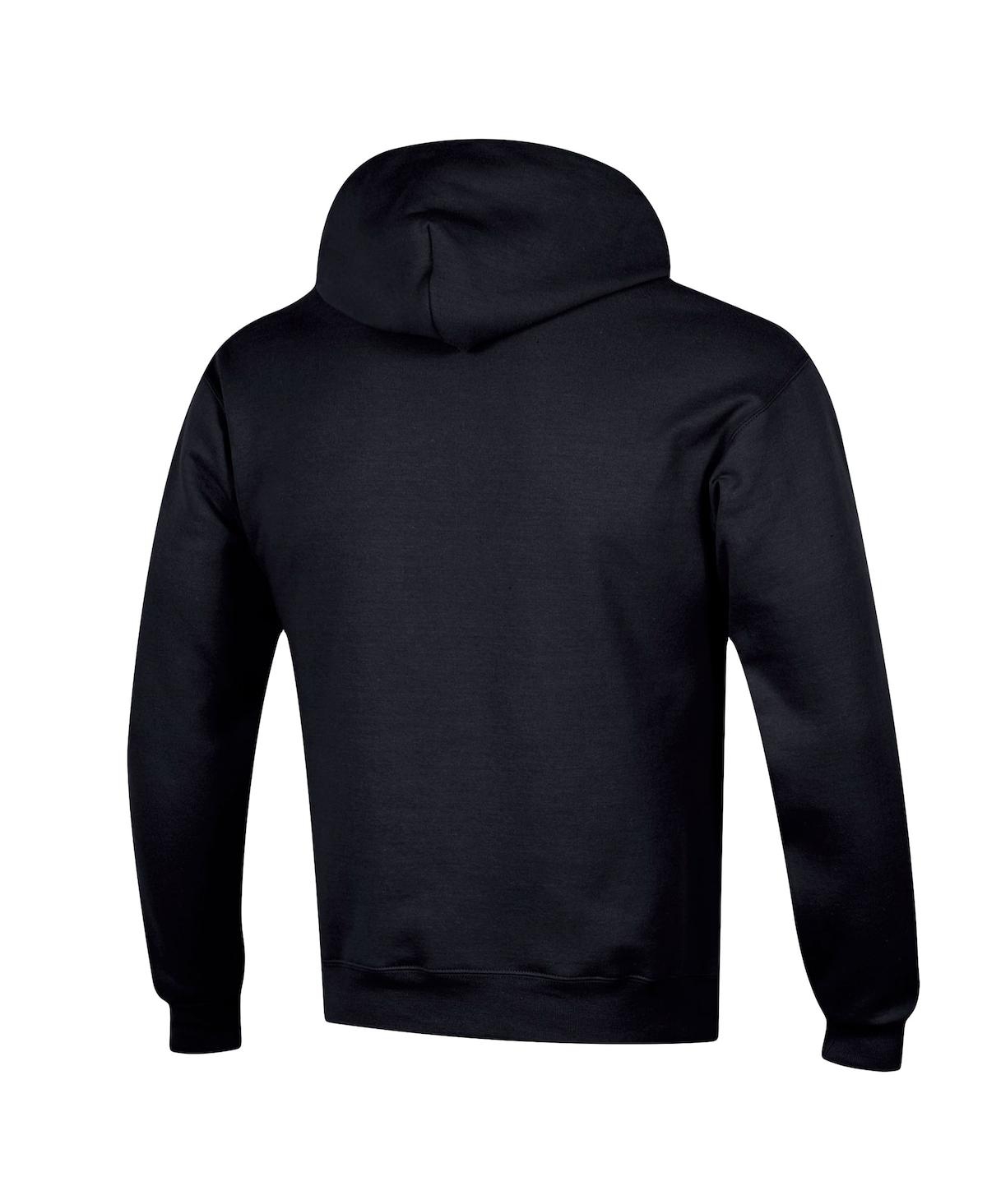 Champion Men's  Black Ohio State Buckeyes Arch Pill Pullover Hoodie In Black