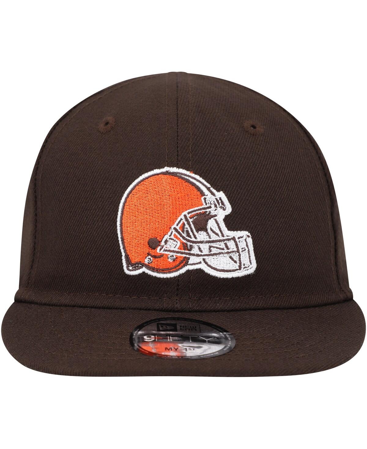Shop New Era Infant Boys And Girls  Brown Cleveland Browns My 1st 9fifty Snapback Hat
