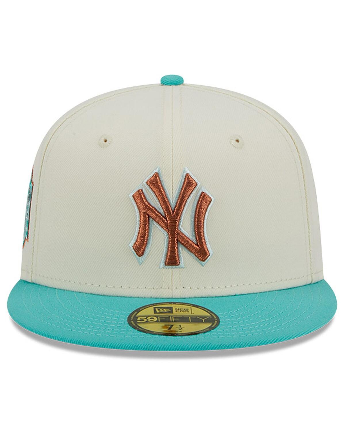 Shop New Era Men's  White New York Yankees City Icon 59fifty Fitted Hat