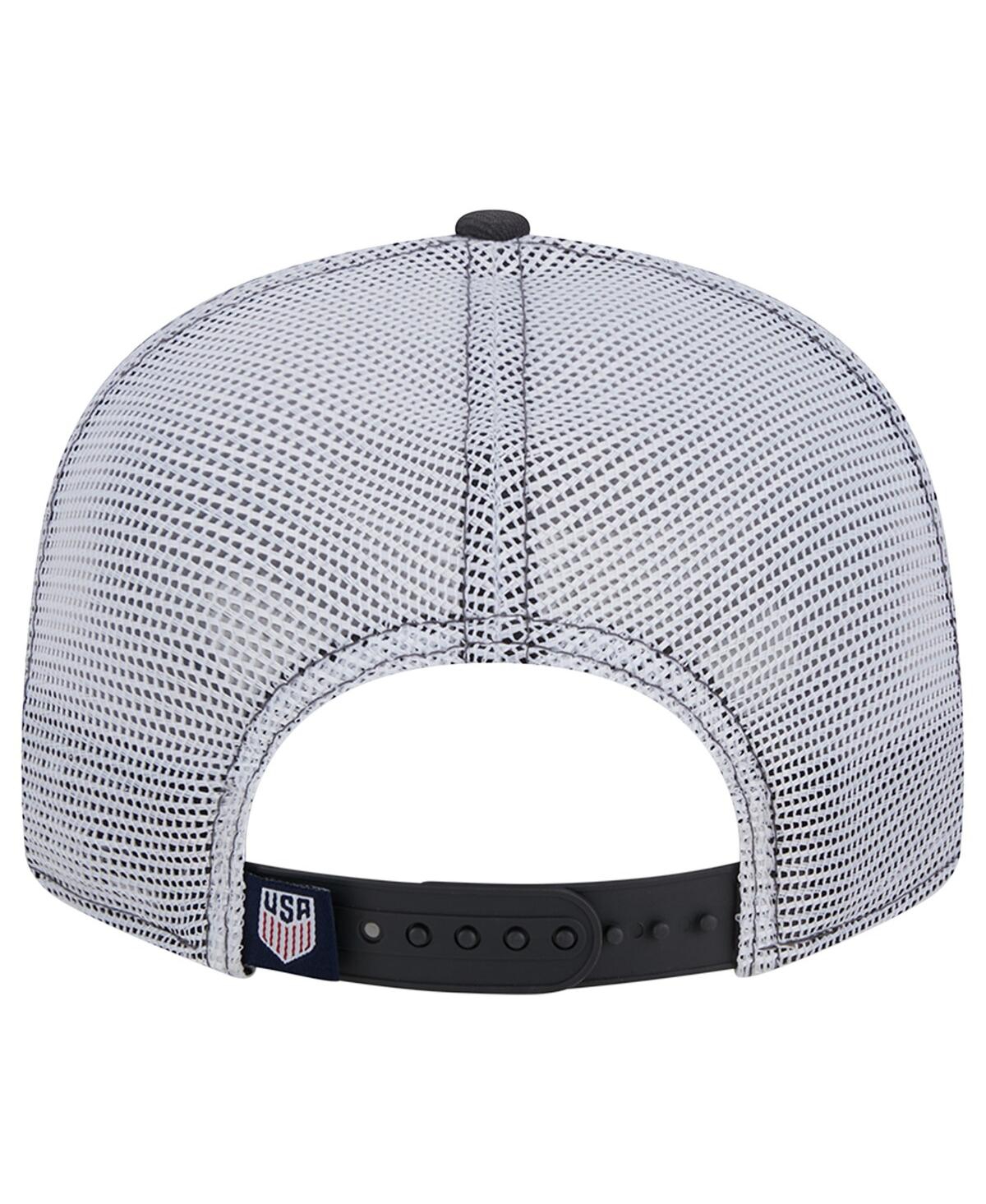 Men's New Era White Usmnt Outdoor Trucker 9FIFTY Snapback Hat - White