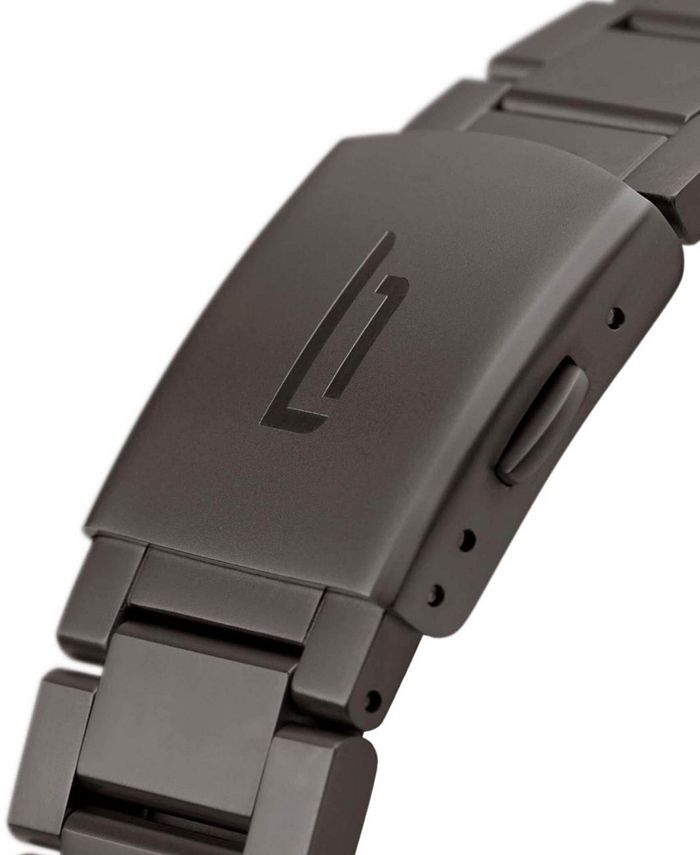 Lilienthal Berlin Men's Myth Chronograph Gunmetal Stainless Steel Link