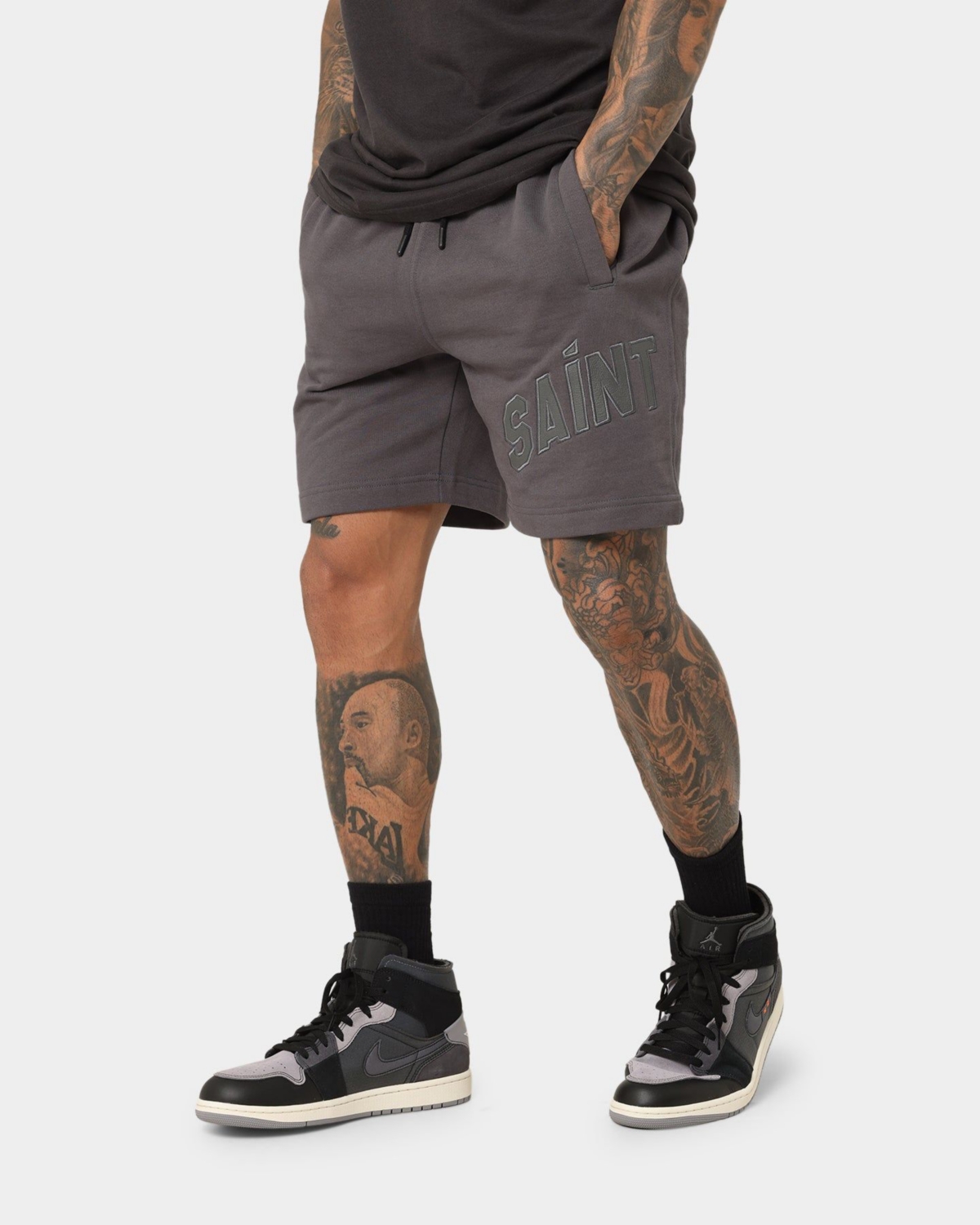 Saint Morta Mens Kingdom Sweat Shorts