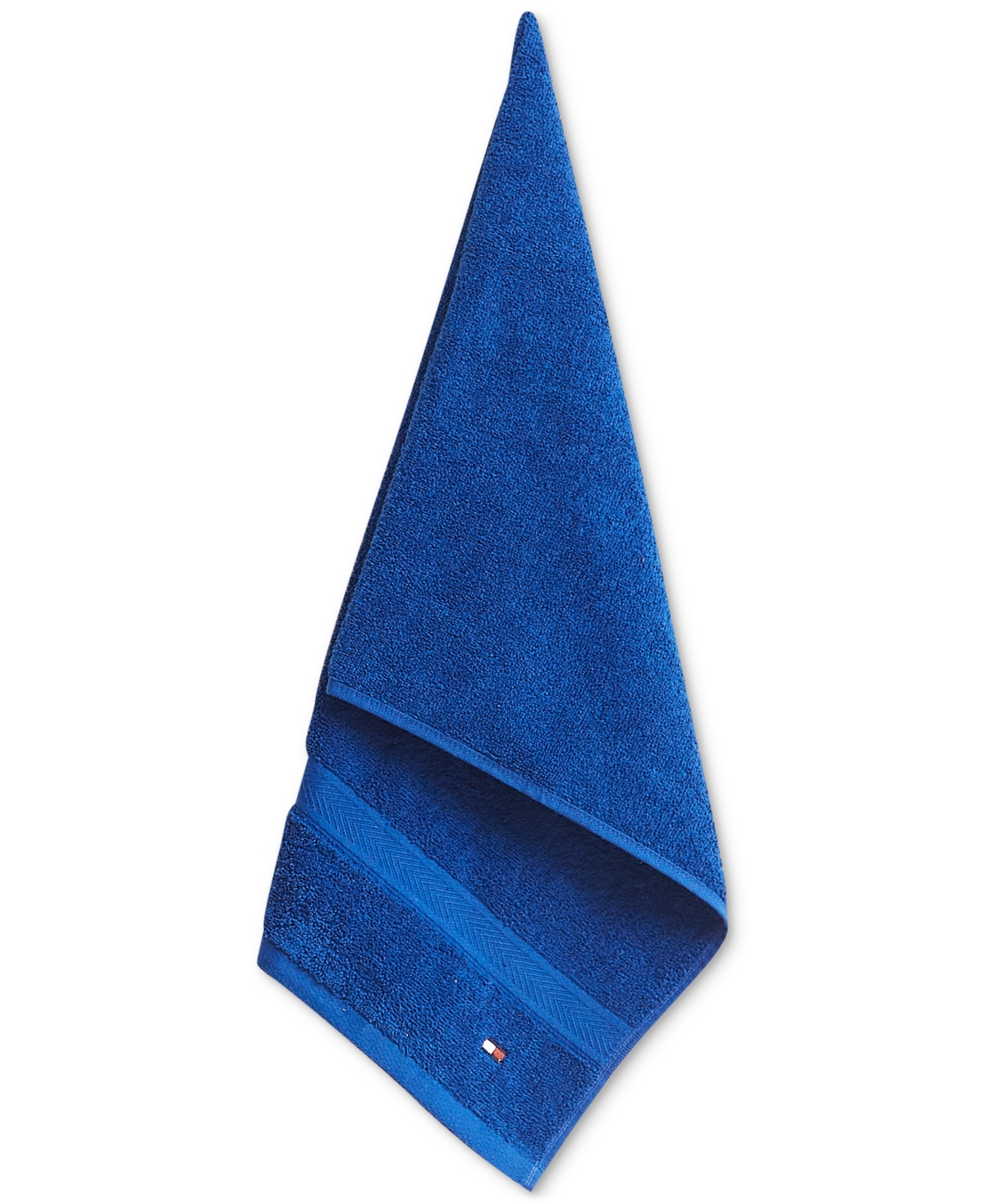 Tommy Hilfiger Modern American Solid Cotton Washcloth, 13