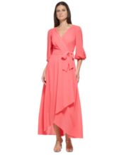 Macys coral dresses sale