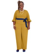 Kasper Women's Maryanne Wide-Leg Jumpsuit