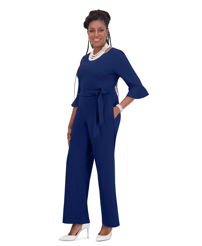 Royal blue sales jumpsuit macys