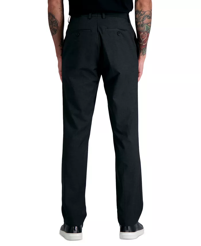 Men's Slim-Fit Stretch Premium Textured Weave Dress Pants - thumbnail 8