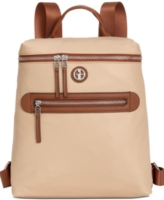 Giani Bernini Nylon Backpack, Created for Macy's - Almond Flax