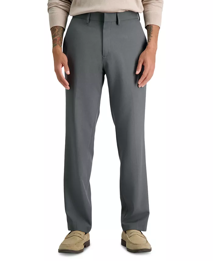 Men's Modern-Fit Micro-Check Dress Pants - thumbnail 2