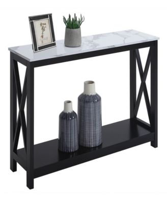 39.5" MDF Oxford Console Table with Shelf