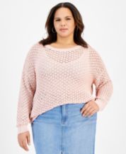 Macys plus on sale size sweaters