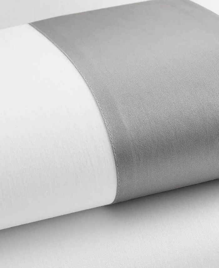 Hotel Collection Italian Percale Sateen Cuff 4Pc. Sheet Set, Queen