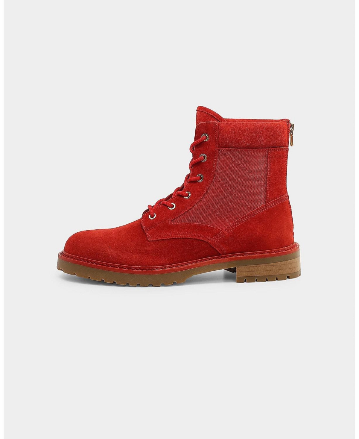 Saint Morta Legion Mens Boots Sz 12 Red Gum Suede Comfort Lace Up Back Zip Saint Morta Legion Boot Gum Smlegionbt in Red for Men | Lyst main image 3