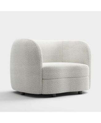 Isabella 43" Boucle Fabric Club Chair