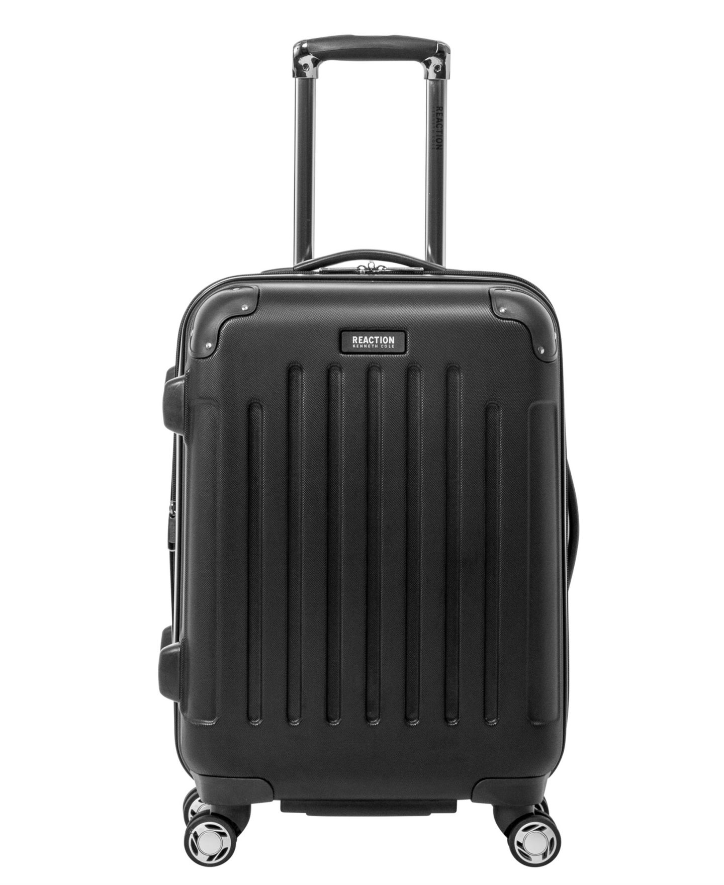 Чемоданы Kenneth Cole Reaction Renegade 3-Piece Hardside Expandable Spinner Luggage Set, цвет: Чёрный — фото 4