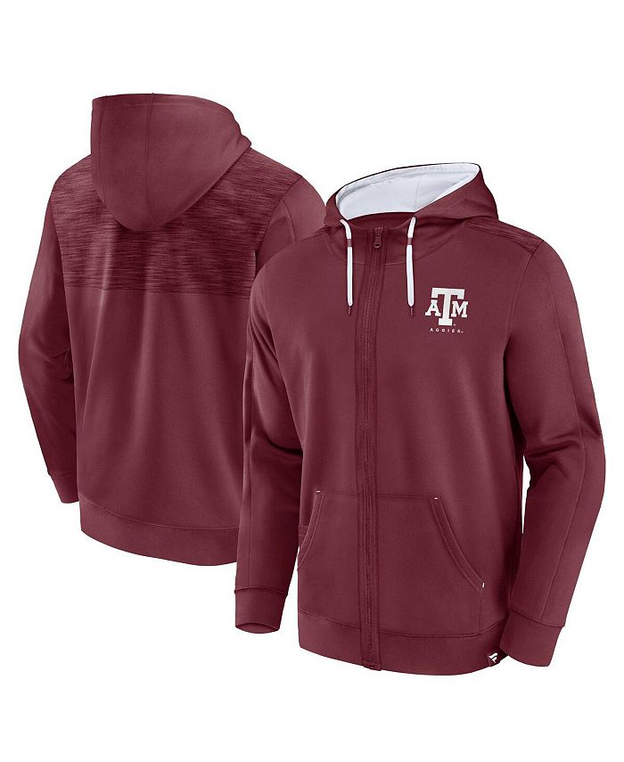 Texas A&M Horn Legend Maroon Solid 1/4 Zip Vest main image 0