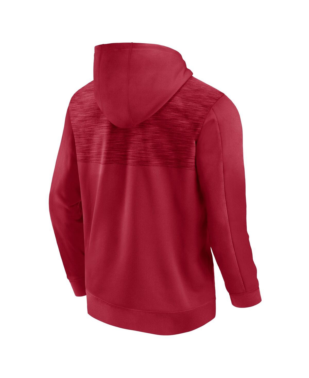 Fanatics Men's  Crimson Oklahoma Sooners Power Index Full-zip Hoodie In Crimson