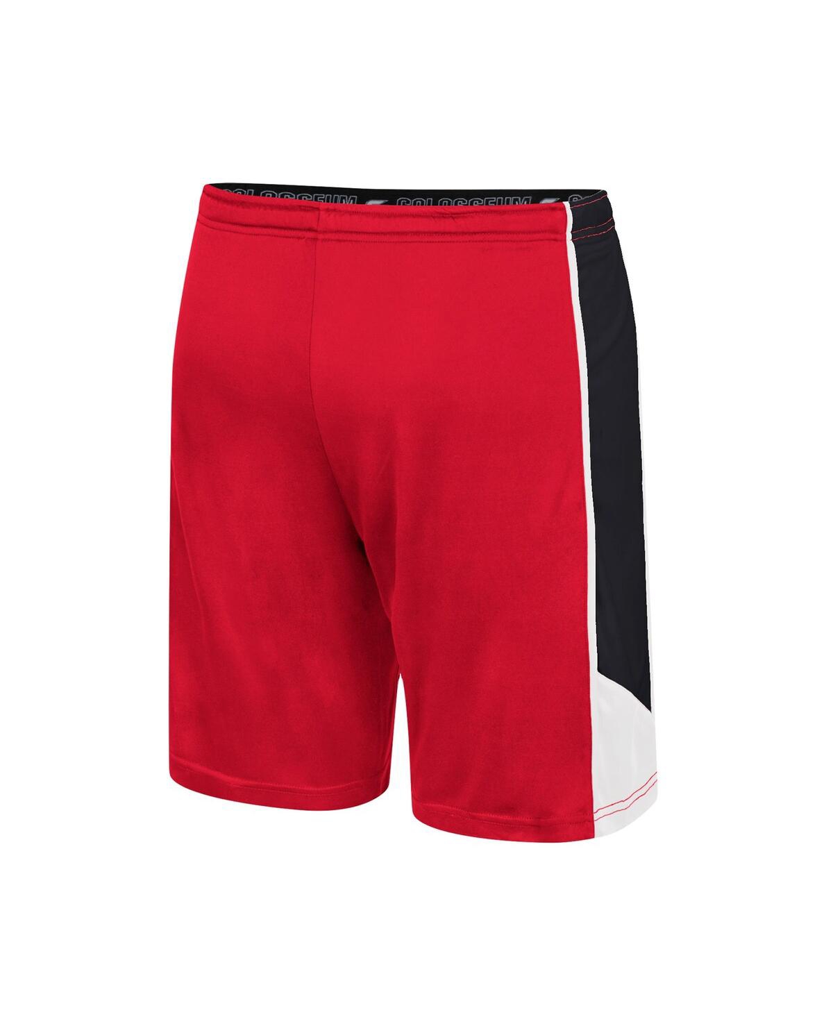 Shop Colosseum Men's  Red Maryland Terrapins Haller Shorts