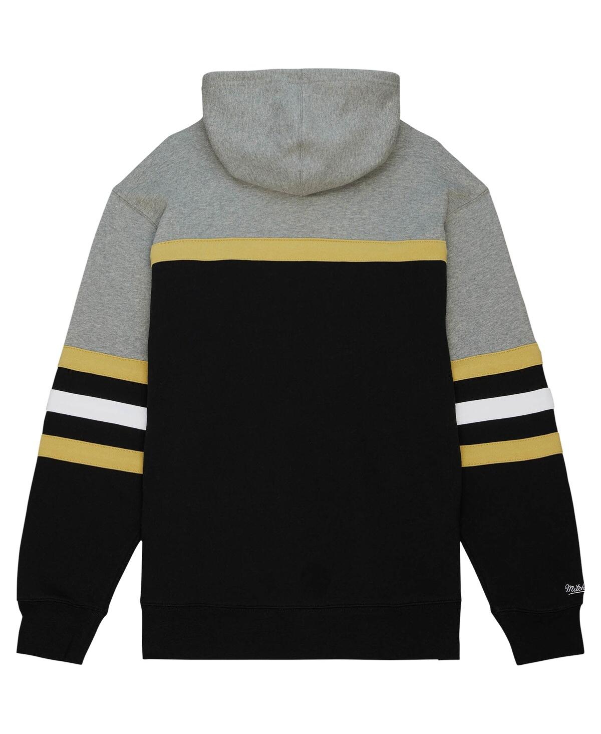 Men's Mitchell & NessColorado Buffaloes Head Coach Pullover Hoodie - Black