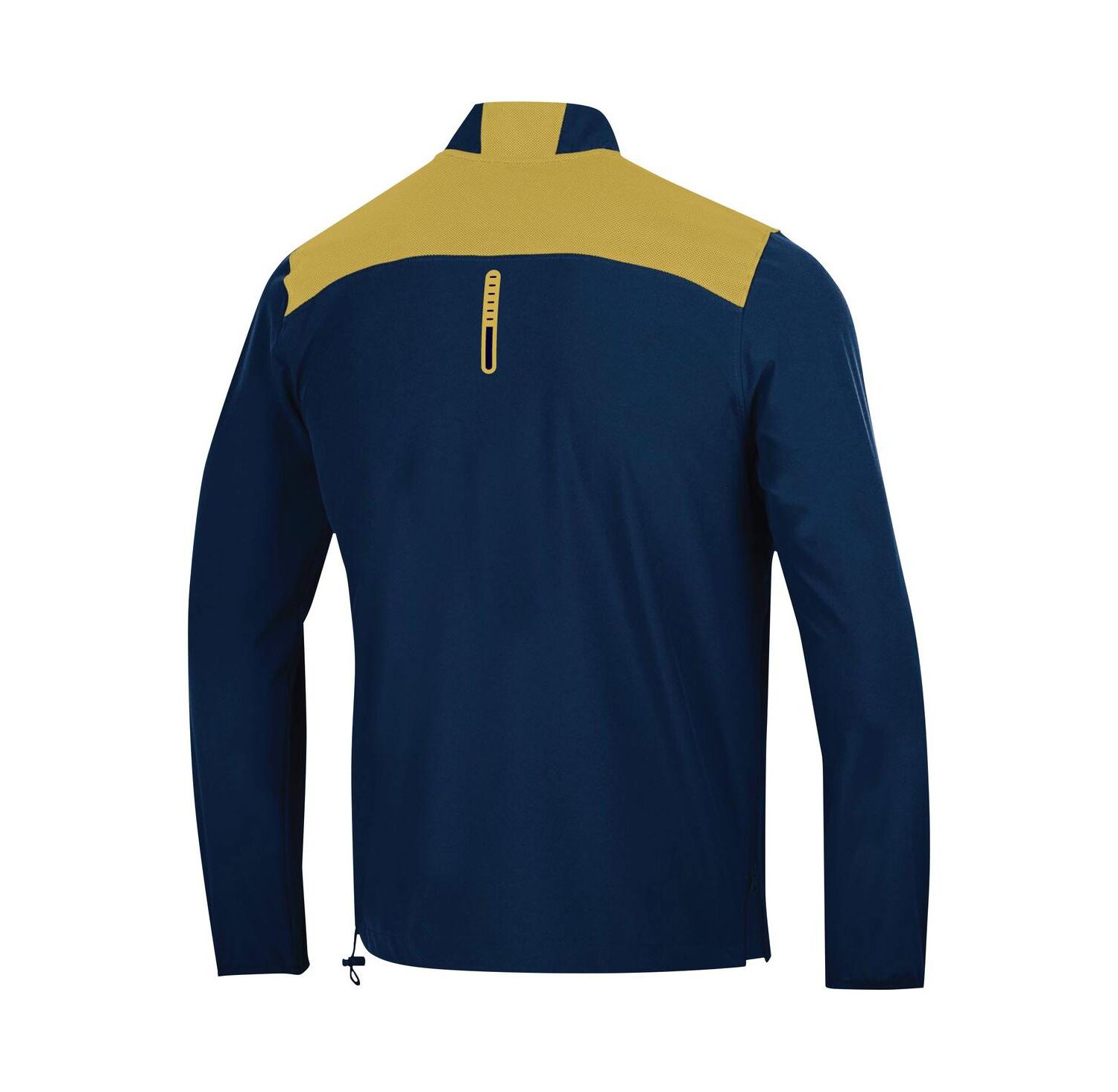 Men's Navy Notre Dame Fighting Irish 2023 Motivate Half-Zip Top