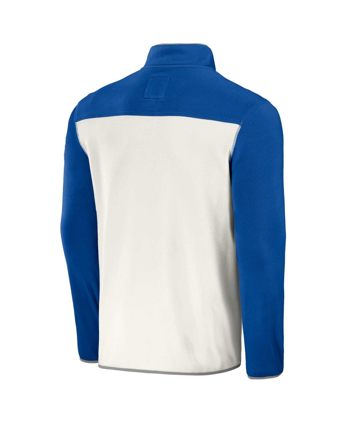 Men's Darius Rucker Collection by Fanatics White Kentucky Wildcats Micro Fleece Half-Snap Jacket - White