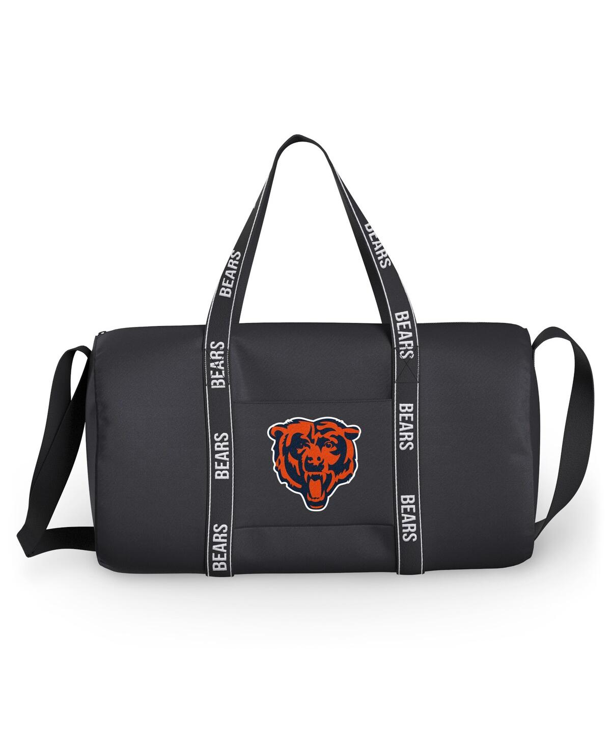 Men's and Women's Wear by Erin Andrews Chicago Bears Gym Duffle Bag - Black