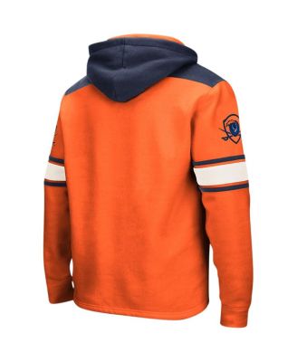 Men's Orange Virginia Cavaliers Lace-Up 2.0 Pullover Hoodie