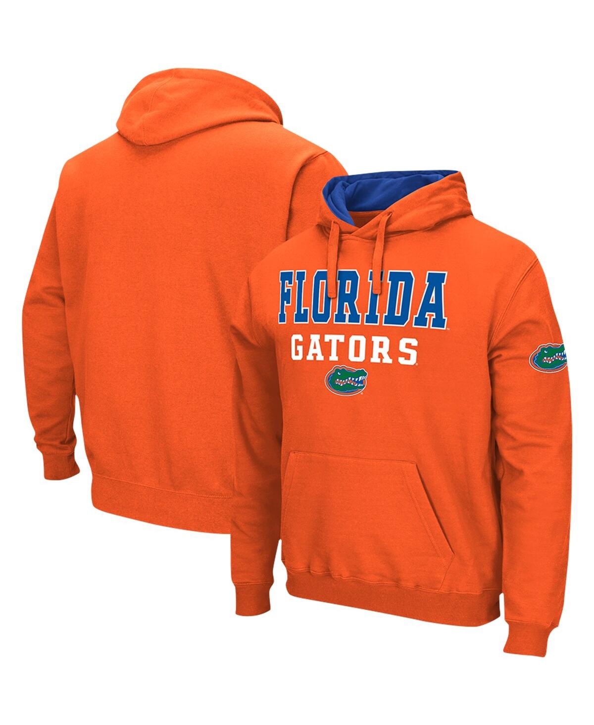 Colosseum Men's  Orange Florida Gators Sunrise Pullover Hoodie